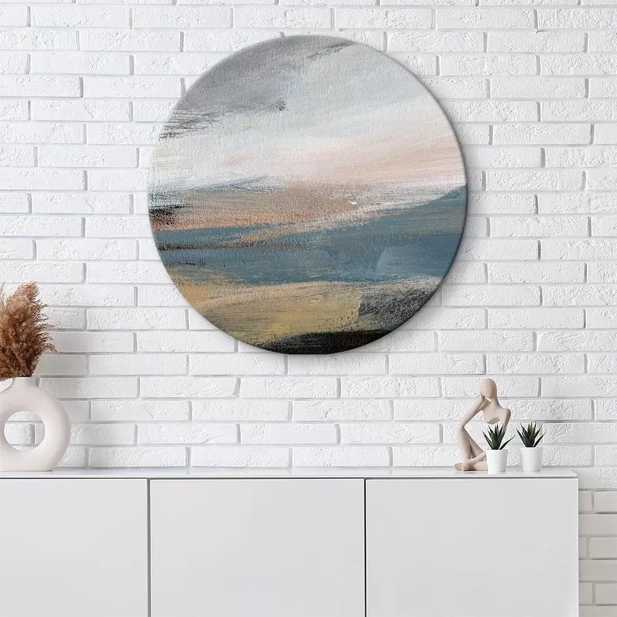 murales de pared Vista abstracta de la playa y el mar r37064