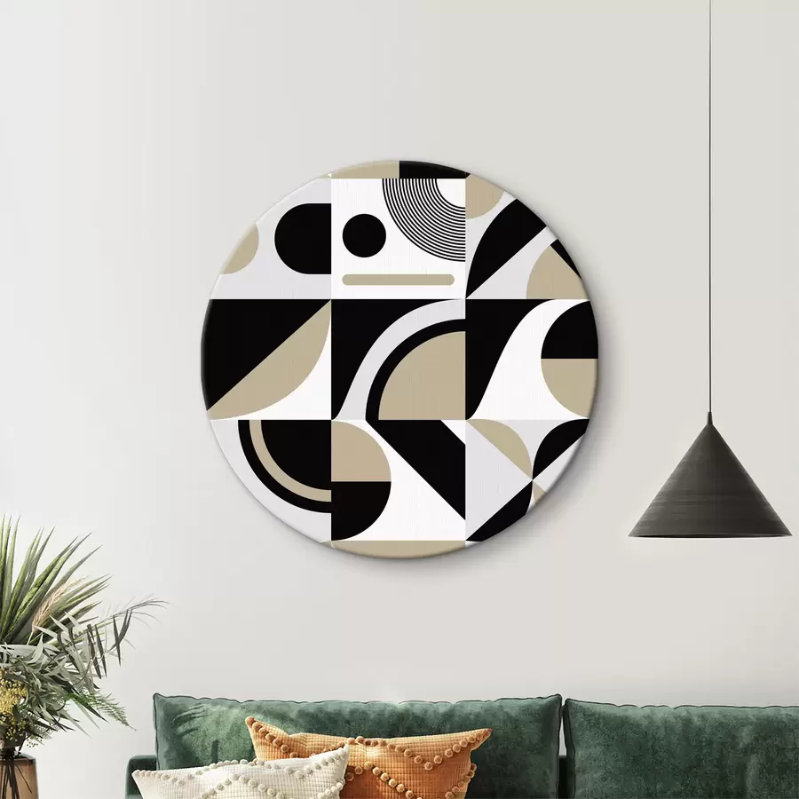 murales de pared Patrón de formas geométricas r37146