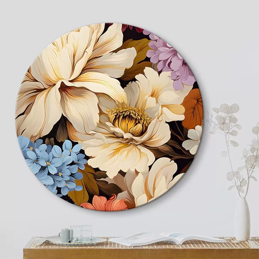 murales de pared Primer plano de flores r37155