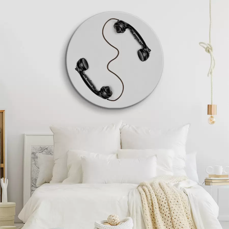 murales de pared Unos auriculares con cable r37261
