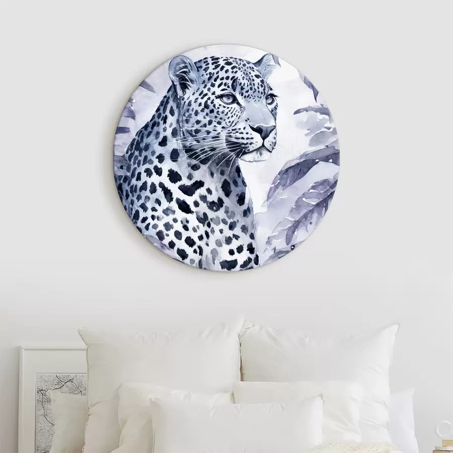 murales de pared Acuarela de un leopardo r37341v1