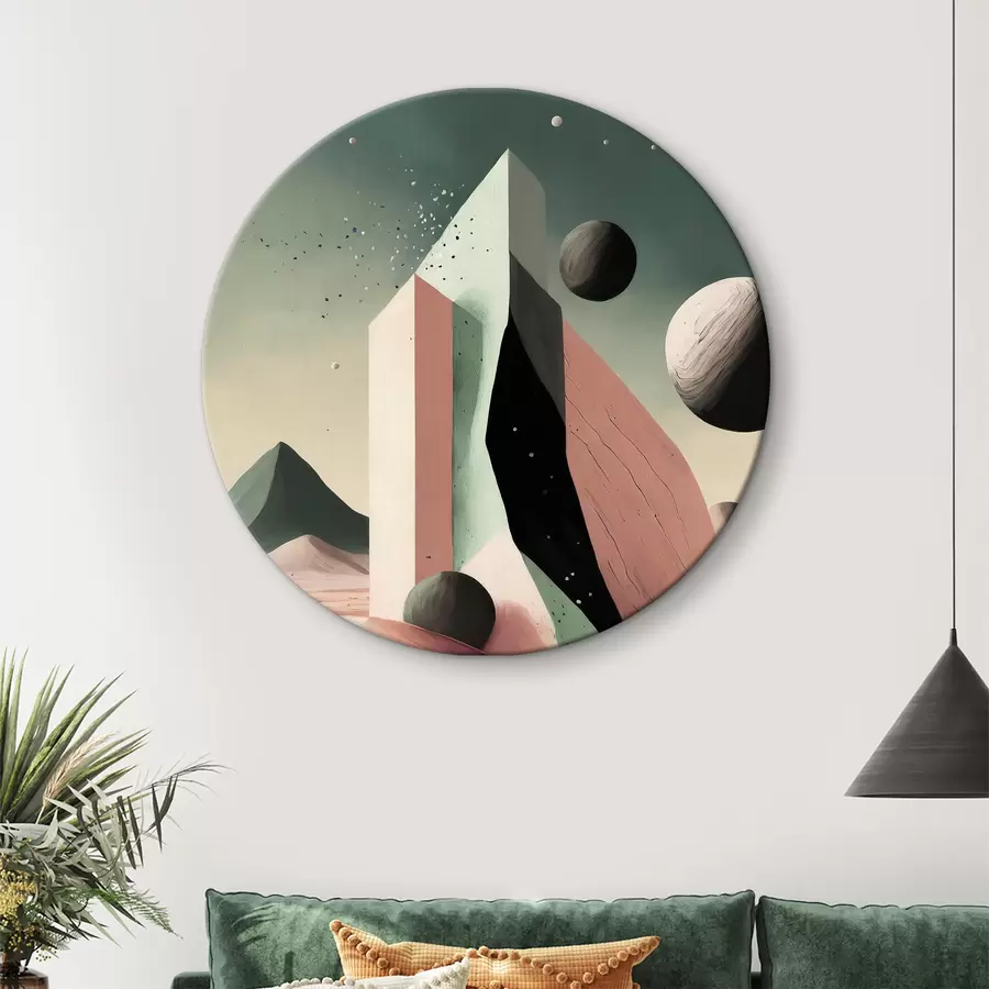 murales de pared Arte digital de paisajes desérticos r37363