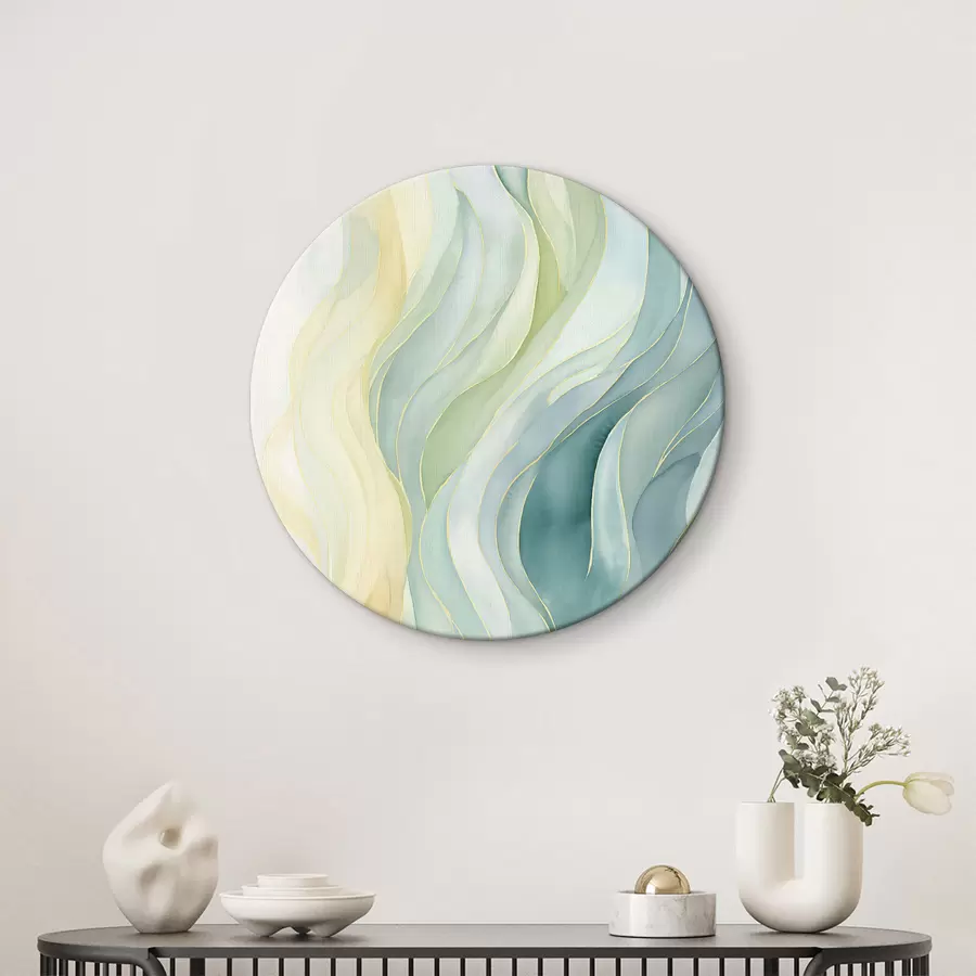 murales de pared Colores suaves en suave armonía r37504