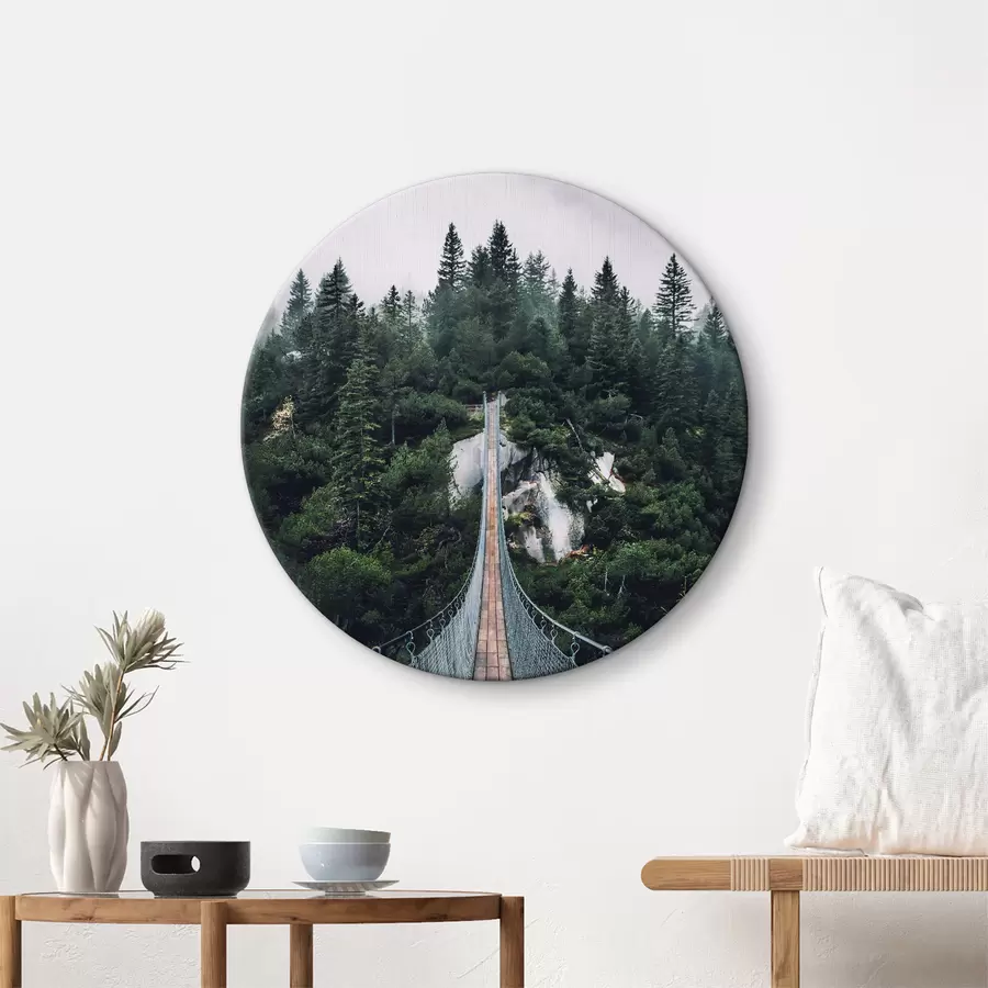 murales de pared Puente sobre el río r37633