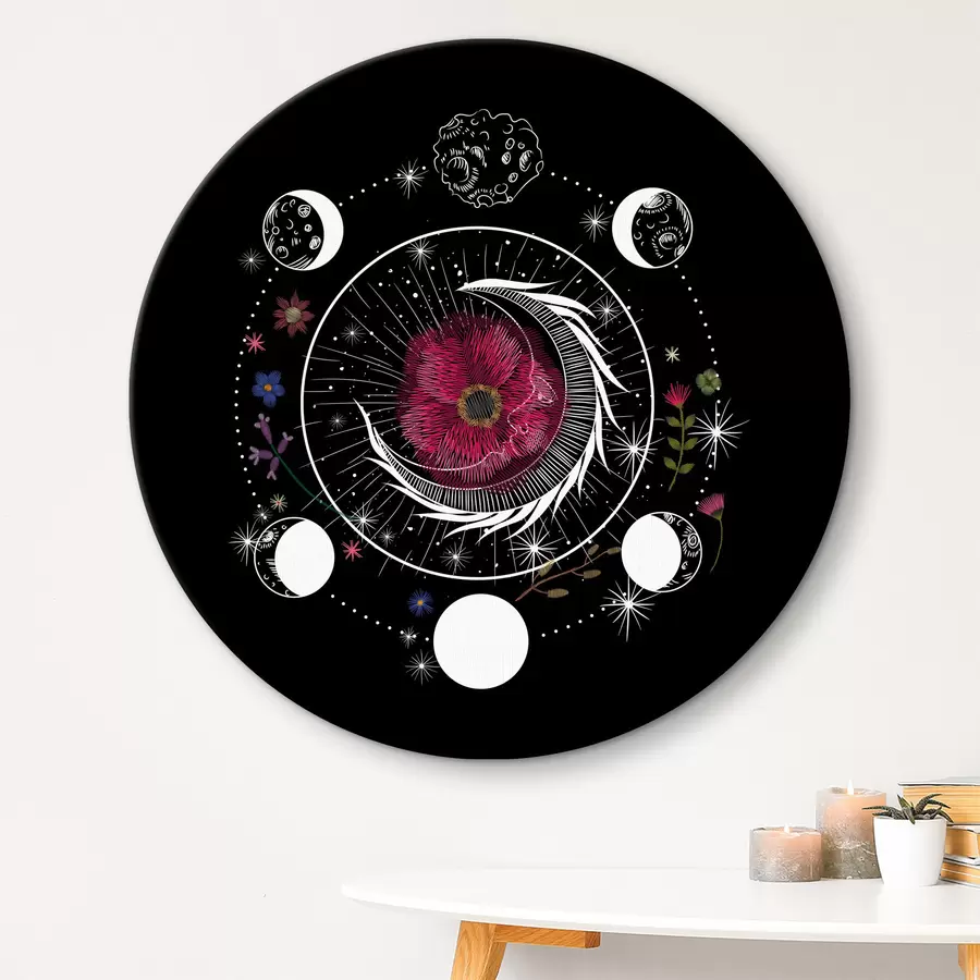 murales de pared Floración celestial en el espacio r37778