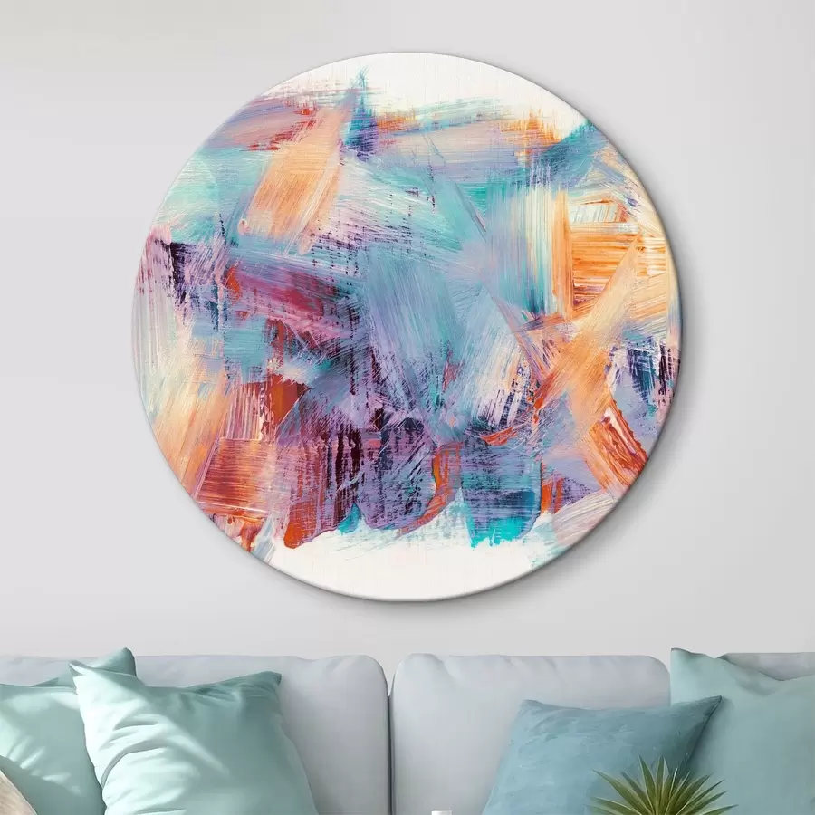 murales de pared Trazos de acuarela r37898