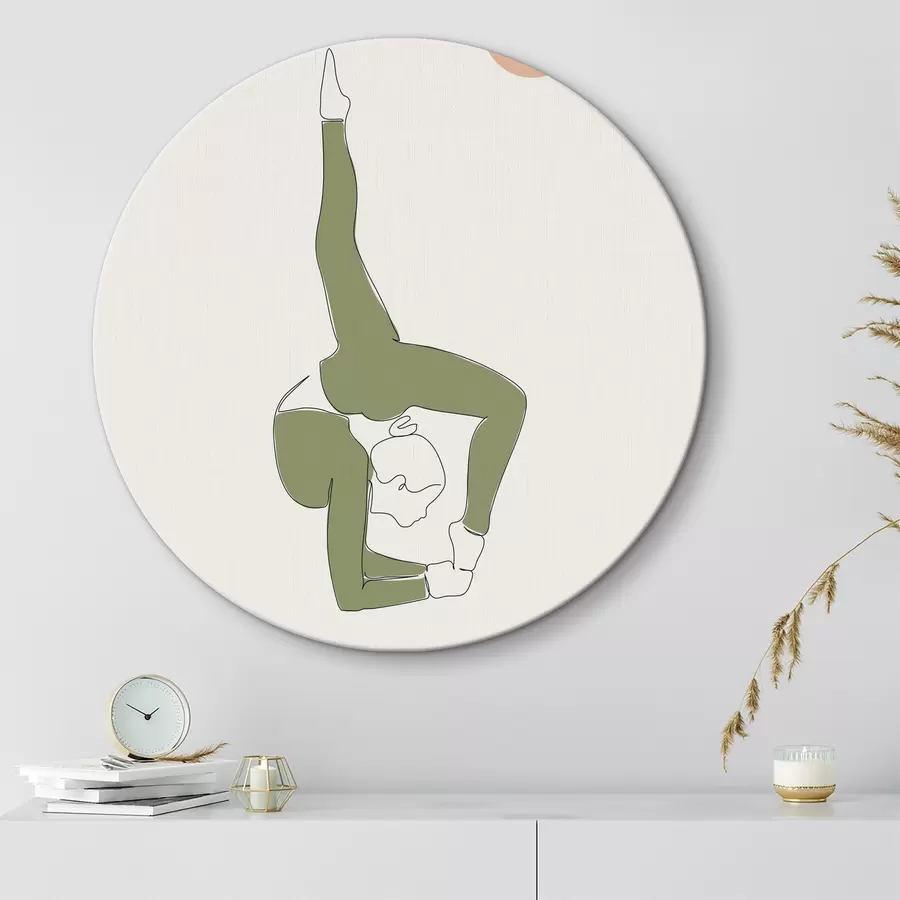 murales de pared Postura elegante bajo el sol r37987