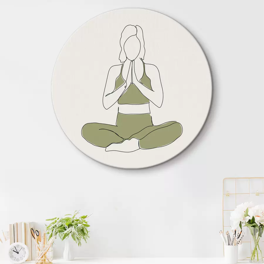 murales de pared Postura elegante bajo el sol r37991