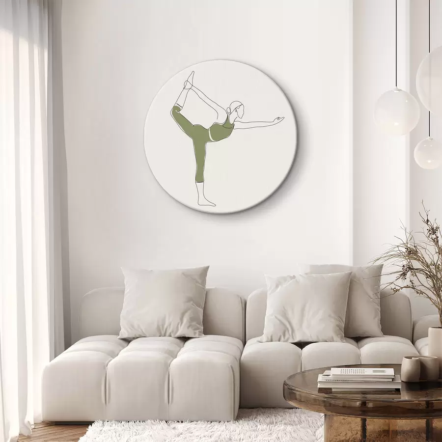 murales de pared Postura elegante bajo el sol r37993