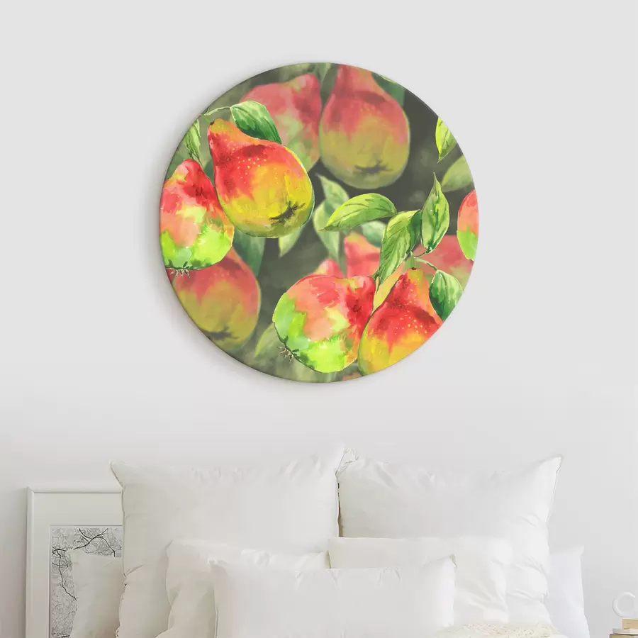 murales de pared Peras multicolores r38036