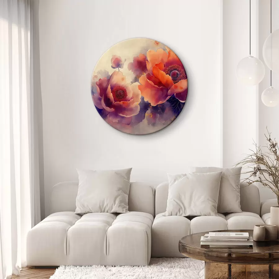 murales de pared Primer plano de flores r38087