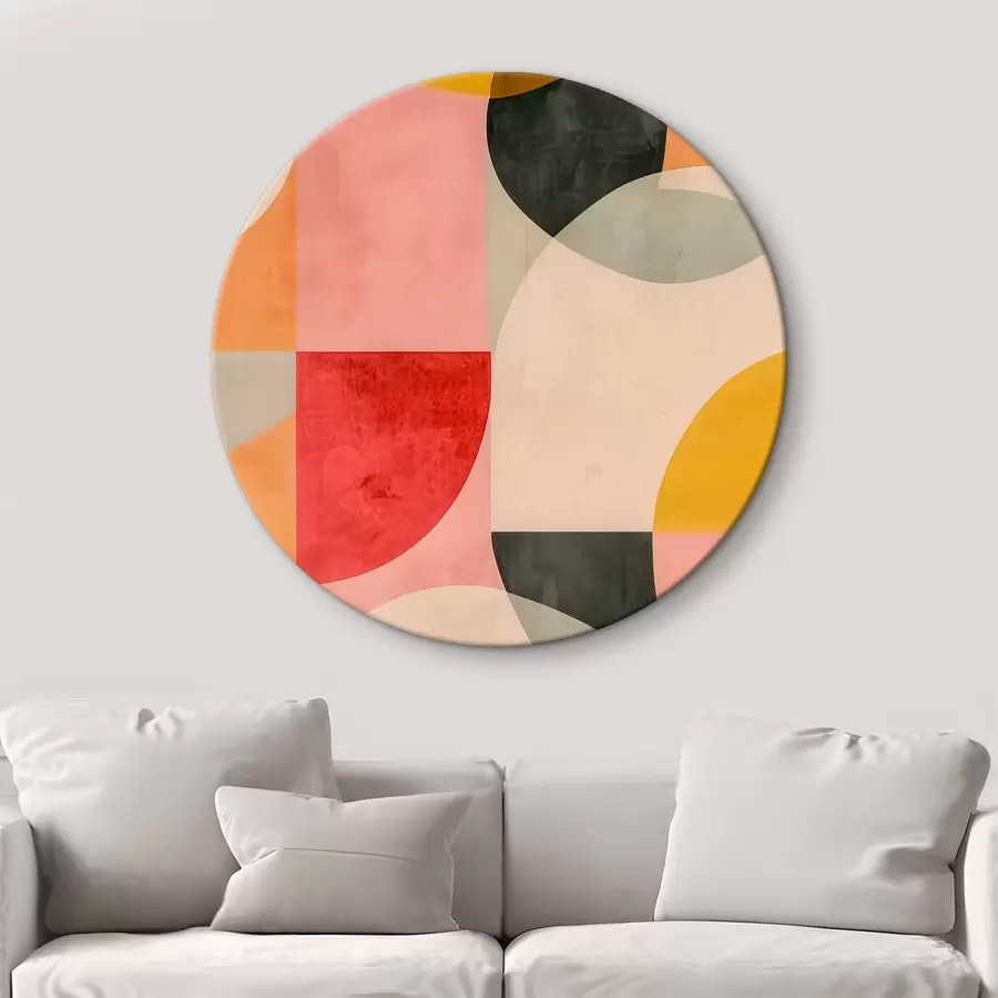 murales de pared Colorido estampado en la pared r38144