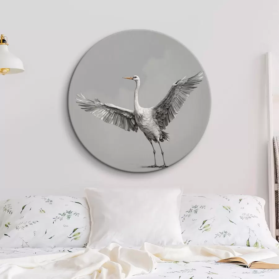 murales de pared Un pájaro con las alas desplegadas r38187