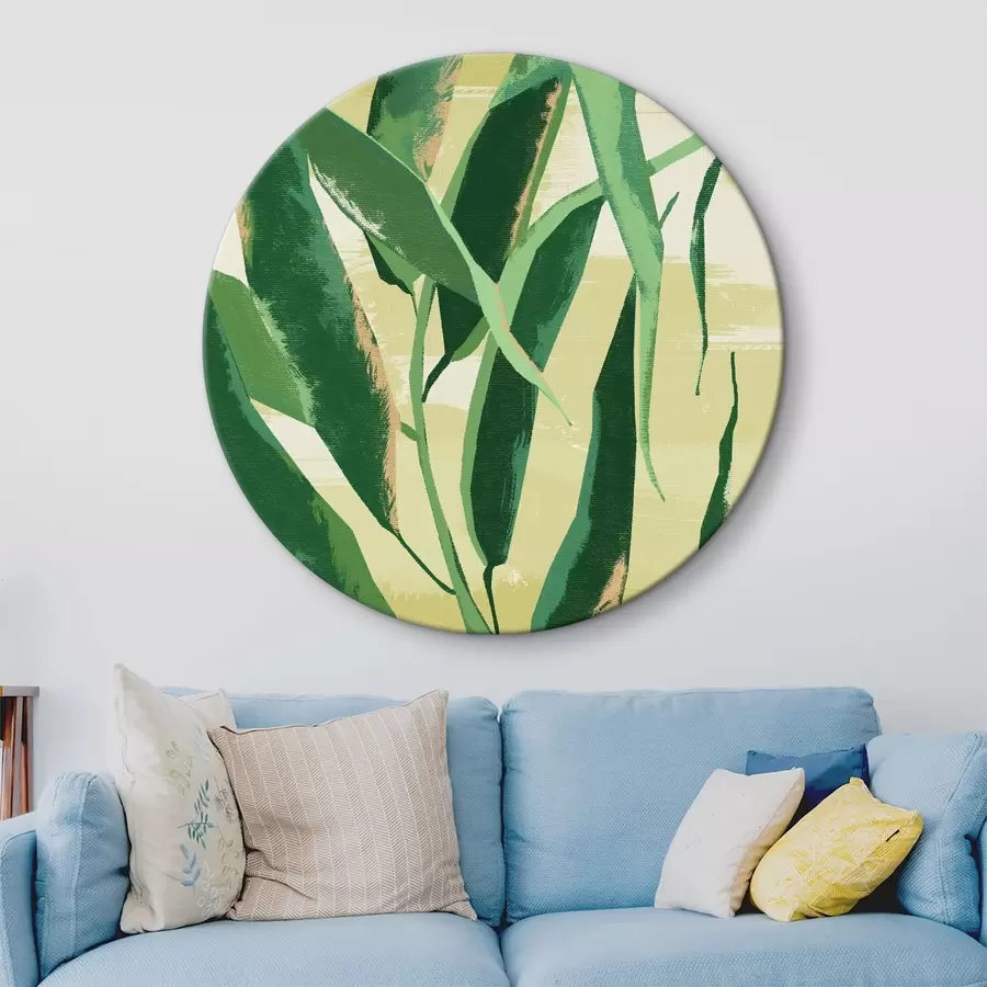 murales de pared Primer plano de una planta r38281