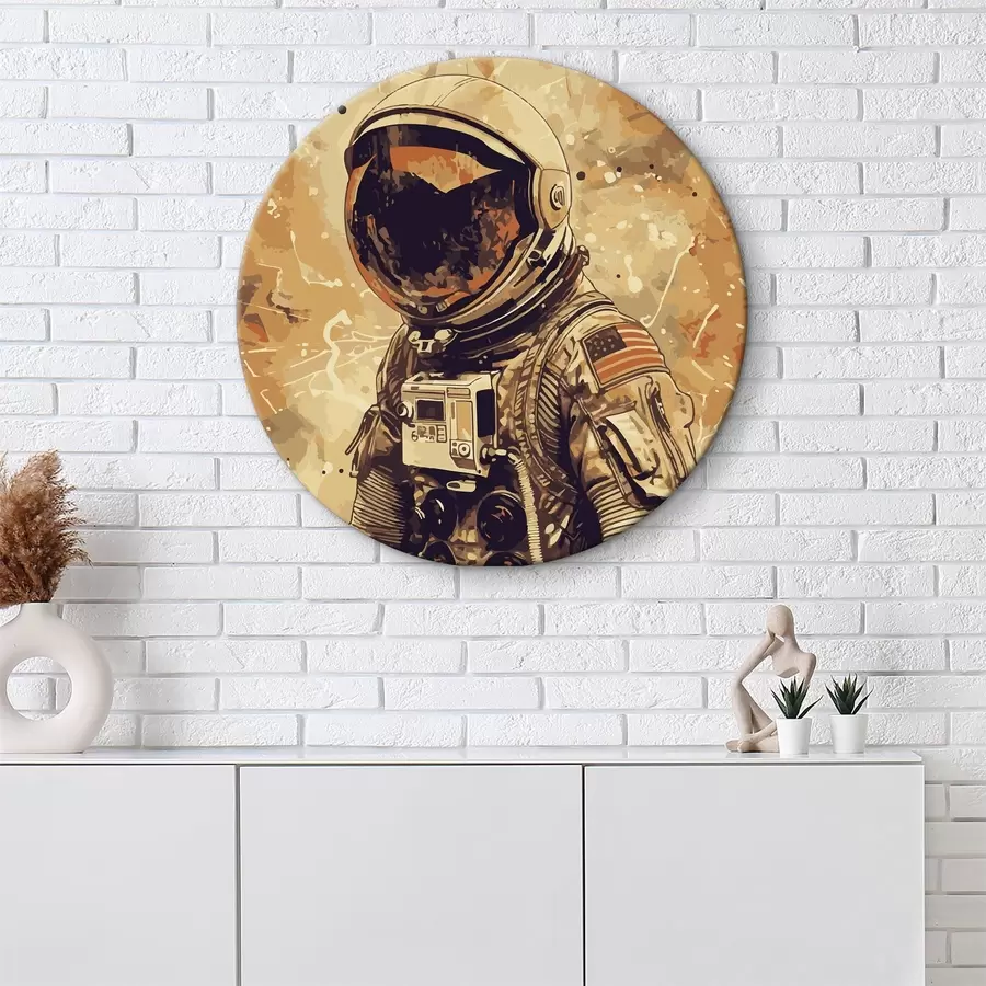 murales de pared Astronauta con traje espacial r38313