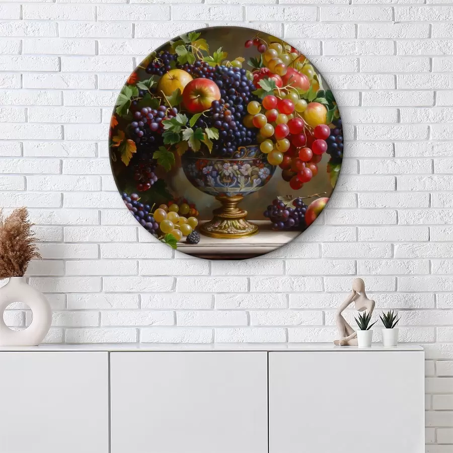 murales de pared Una imagen de fruta en un jarrón r38468
