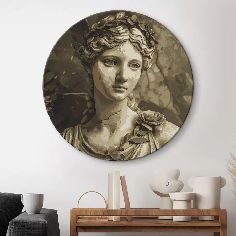 murales de pared Elegancia eterna en tonos sepia r38552