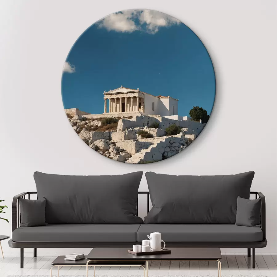 murales de pared Antiguos edificios griegos r40481