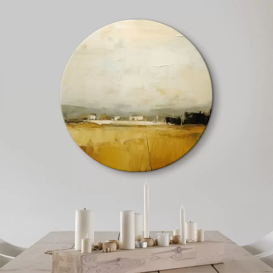 murales de pared Pintura abstracta de campo, imitación de pinceladas r40534