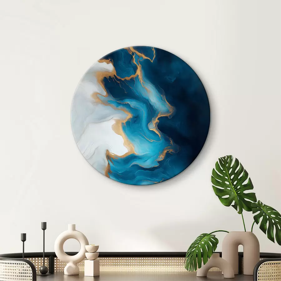 murales de pared Olas abstractas r40741