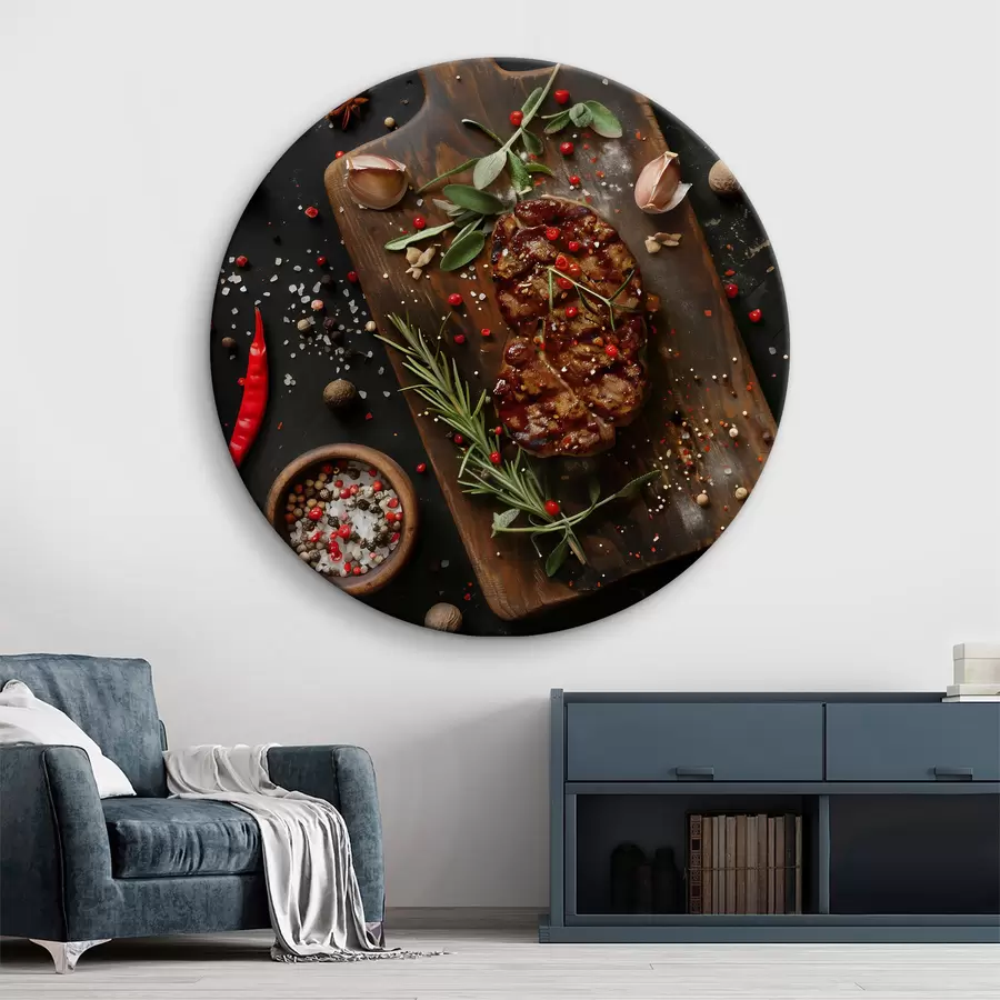 murales de pared Jugoso filete r40762