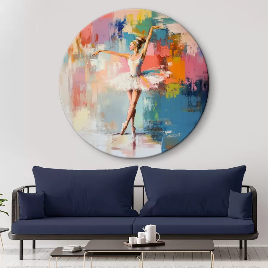 murales de pared Abstracción de bailarina r40826