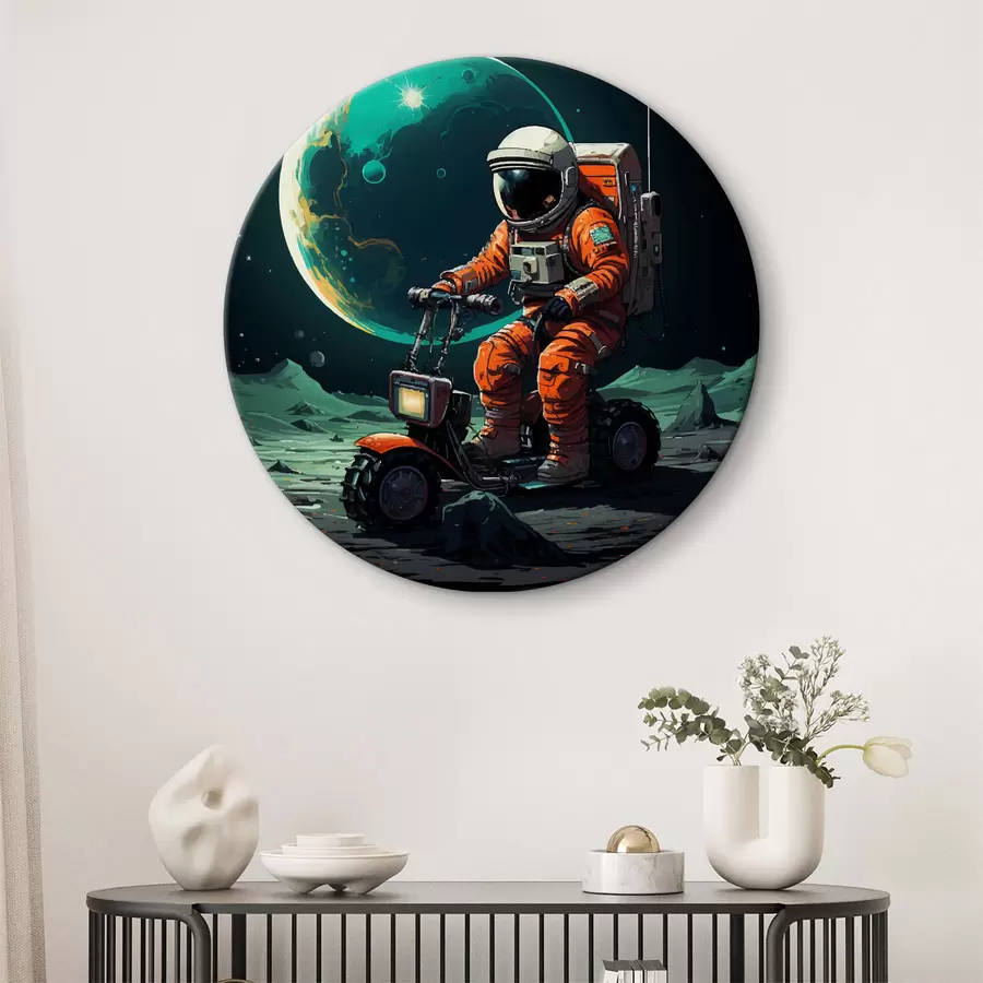 murales de pared Astronauta en la luna r40837