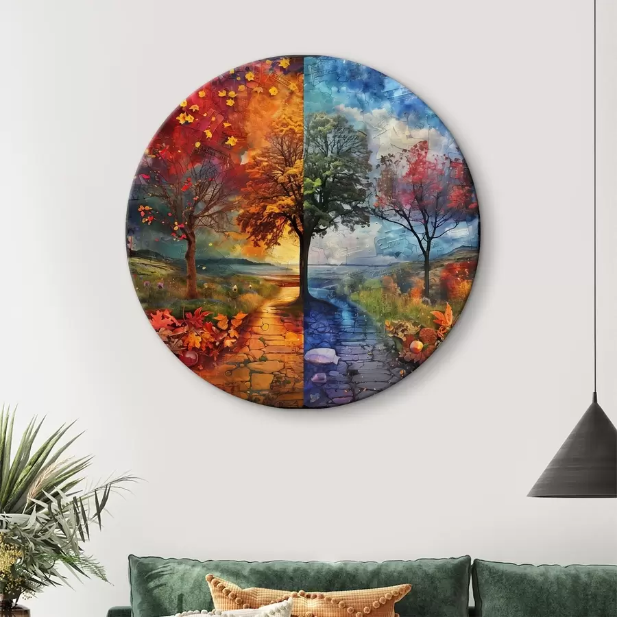 murales de pared Estaciones r40922