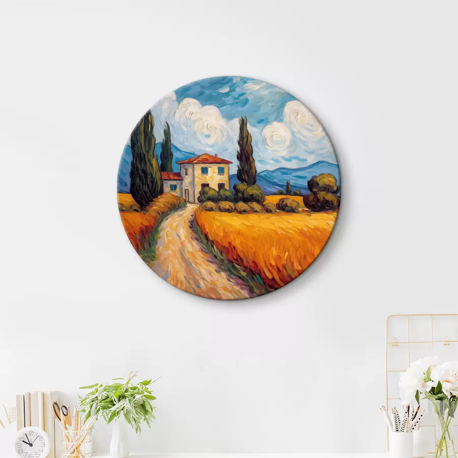 murales de pared Día soleado en la Toscana r41500