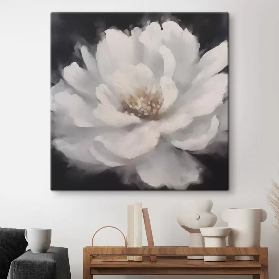 murales de pared Peonía blanca s42338