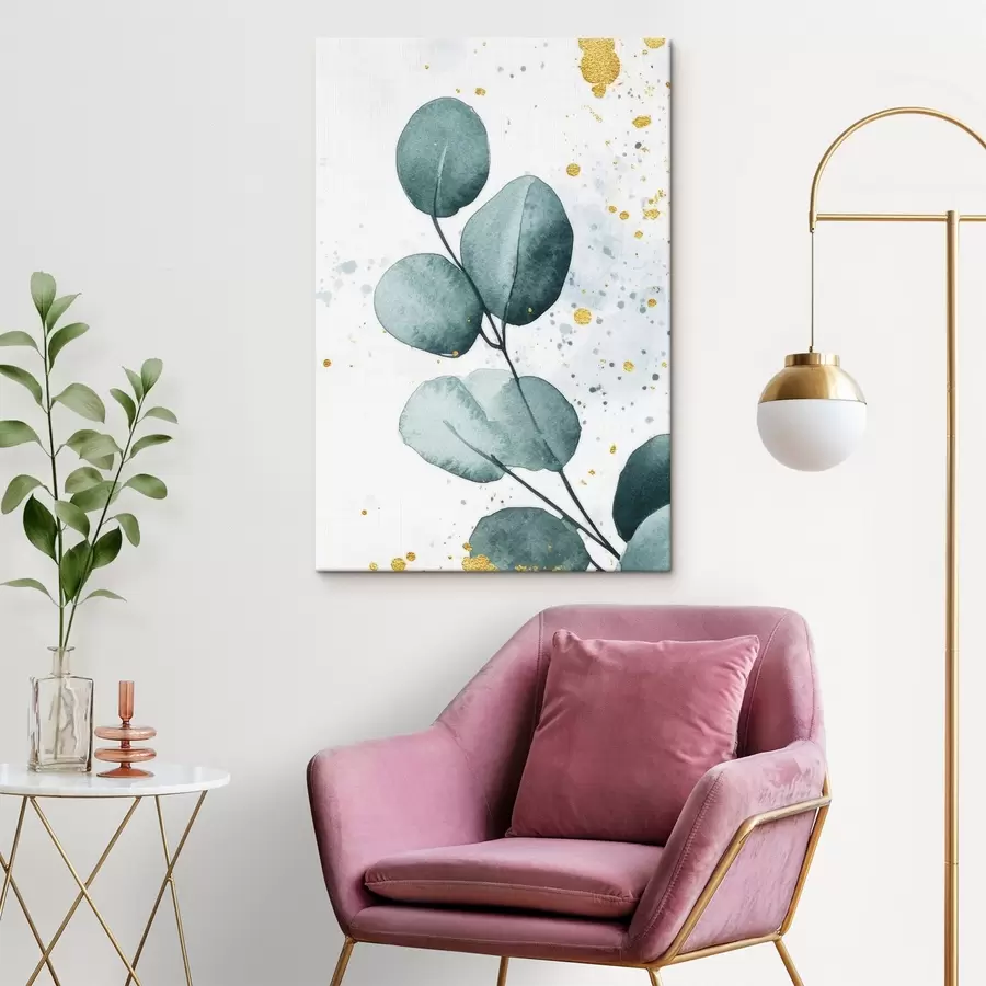 murales de pared Rama de eucalipto s42388