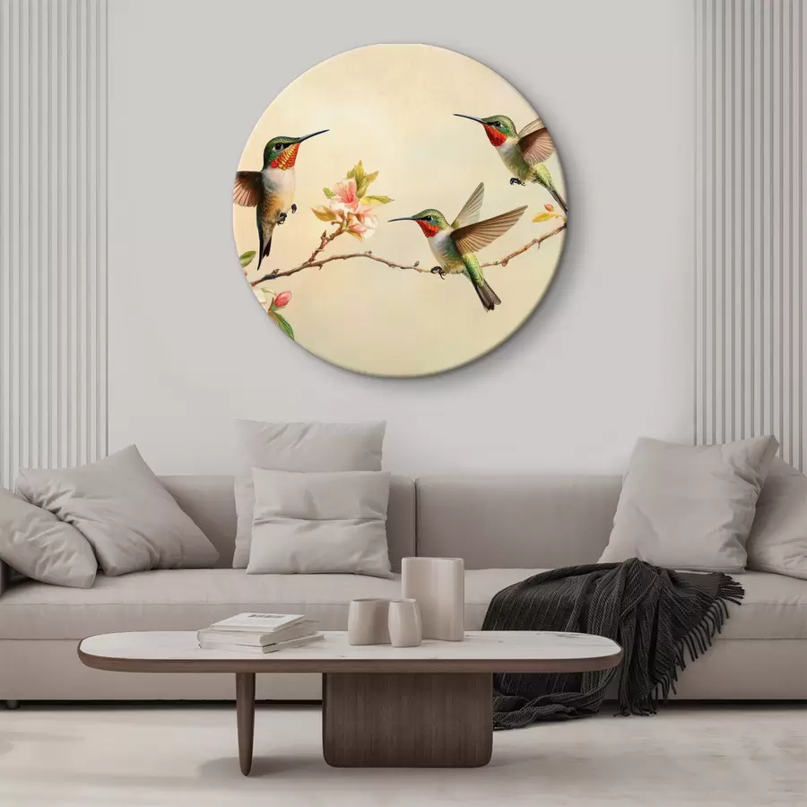 murales de pared Pájaros en las ramas r42392