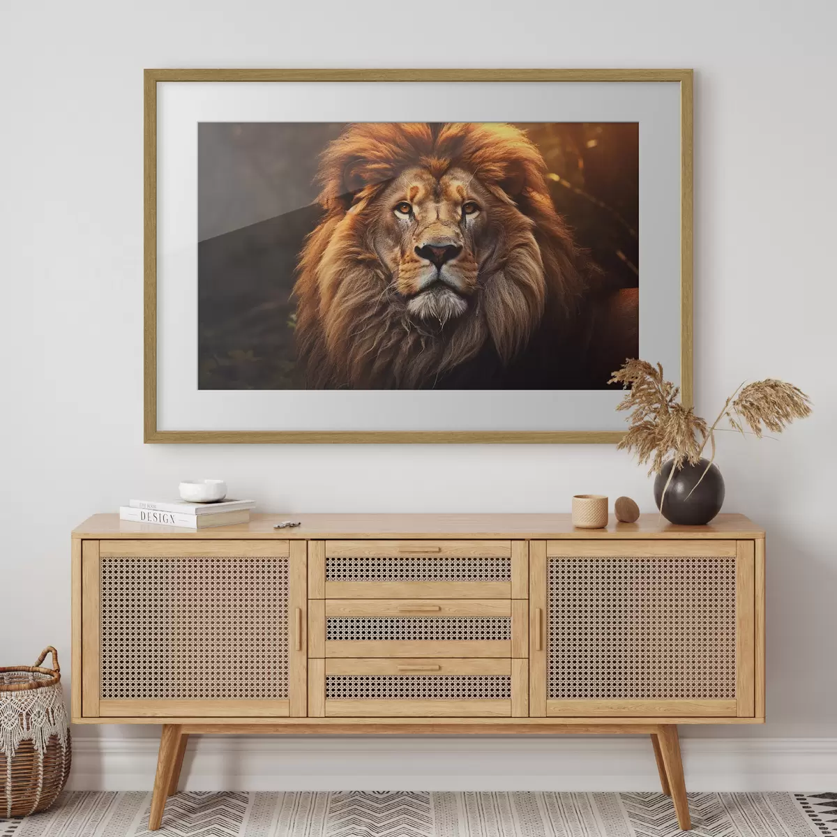 Poster El valor del león f42390