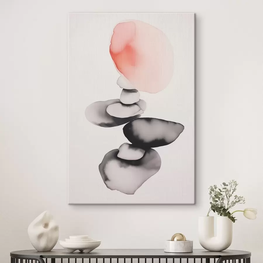 murales de pared Abstracción de manchas al estilo de la acuarela húmeda s42409