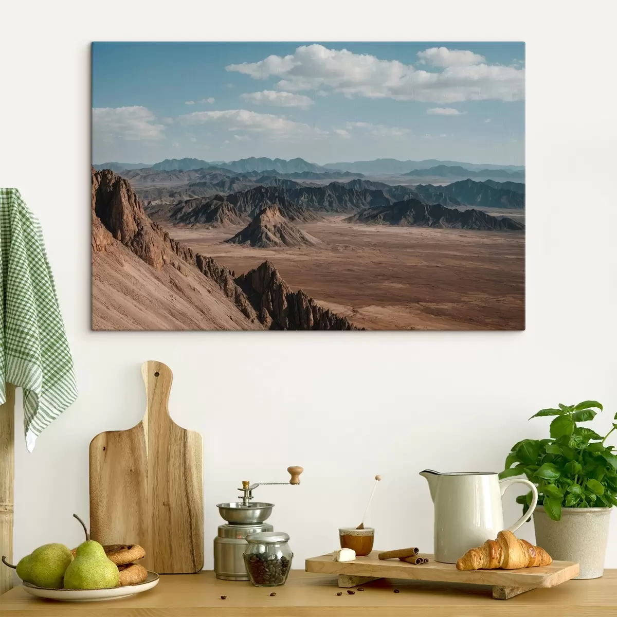 murales de pared Vista del desierto s42279