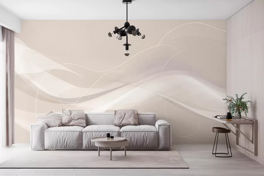 murales de pared Líneas de luz w02822
