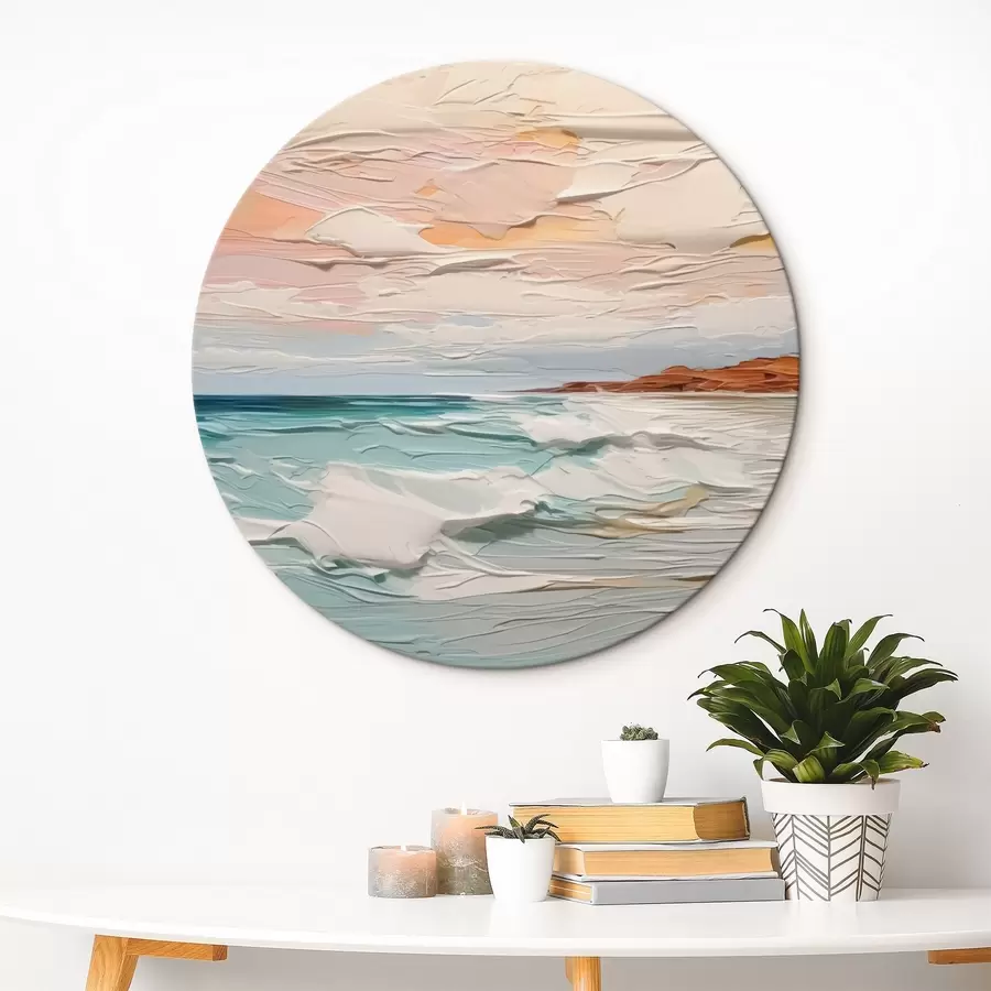 murales de pared Pintura de imitación de paisajes marinos r42466