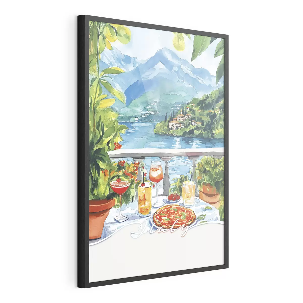 Poster Sabor de tarde en la terraza f42434