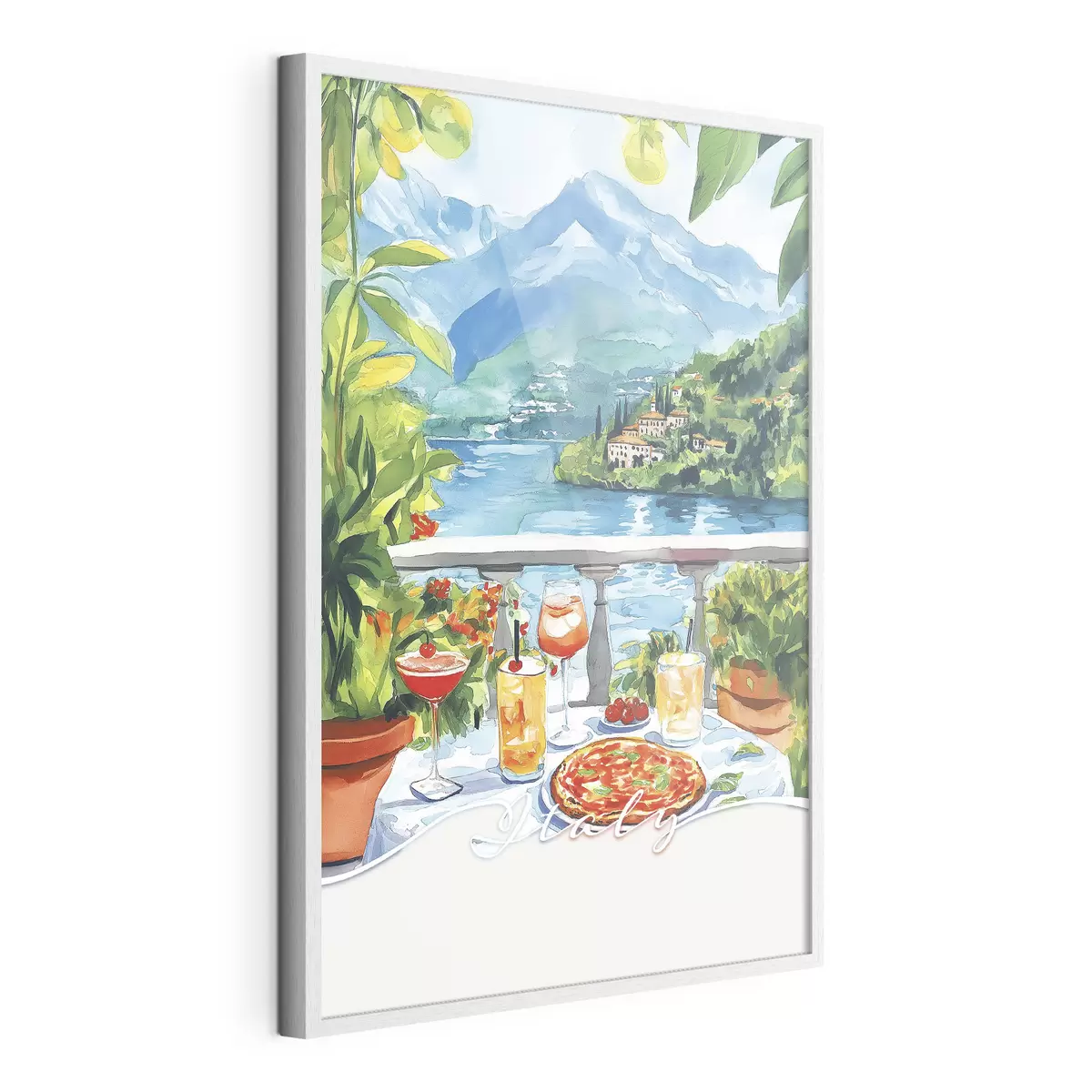 Poster Sabor de tarde en la terraza f42434