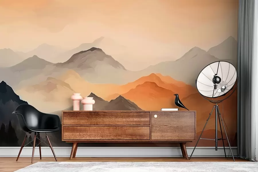 murales de pared Montañas w02825