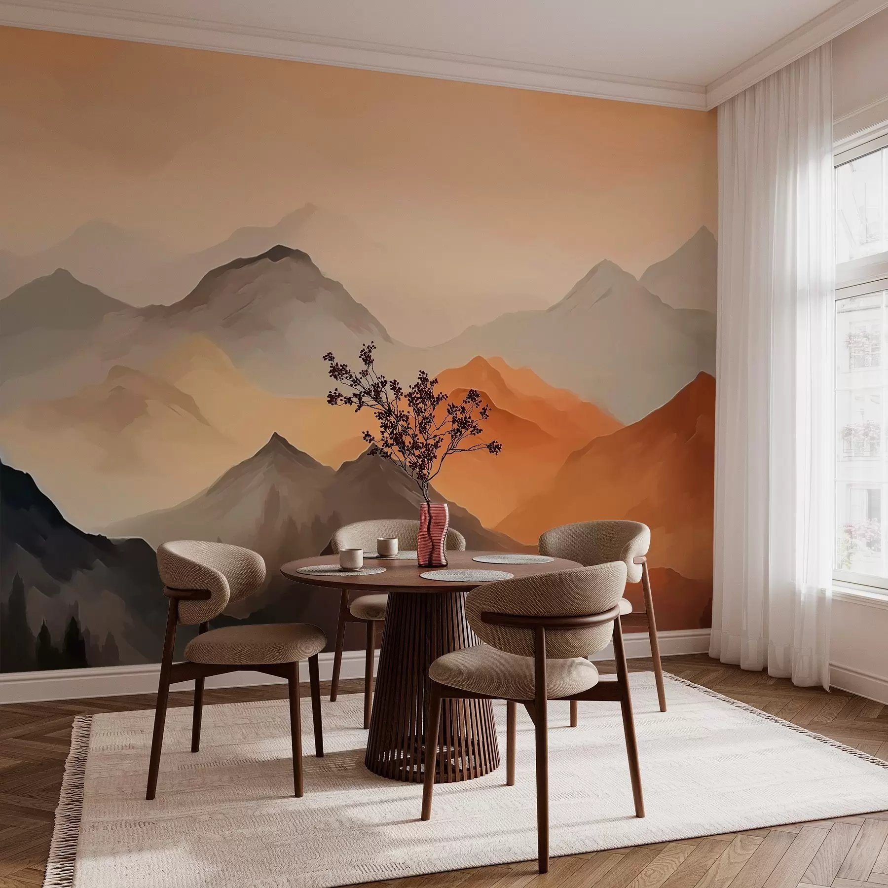 murales de pared Montañas w02825