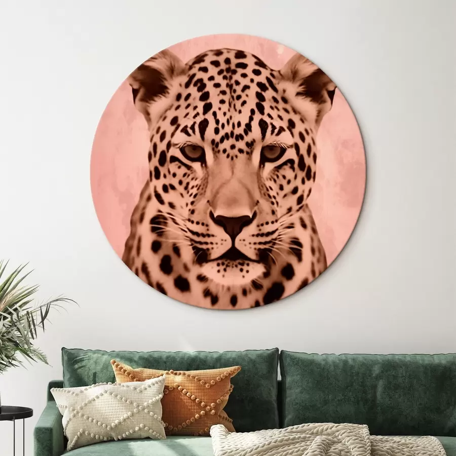 murales de pared Retrato de un guepardo r42489