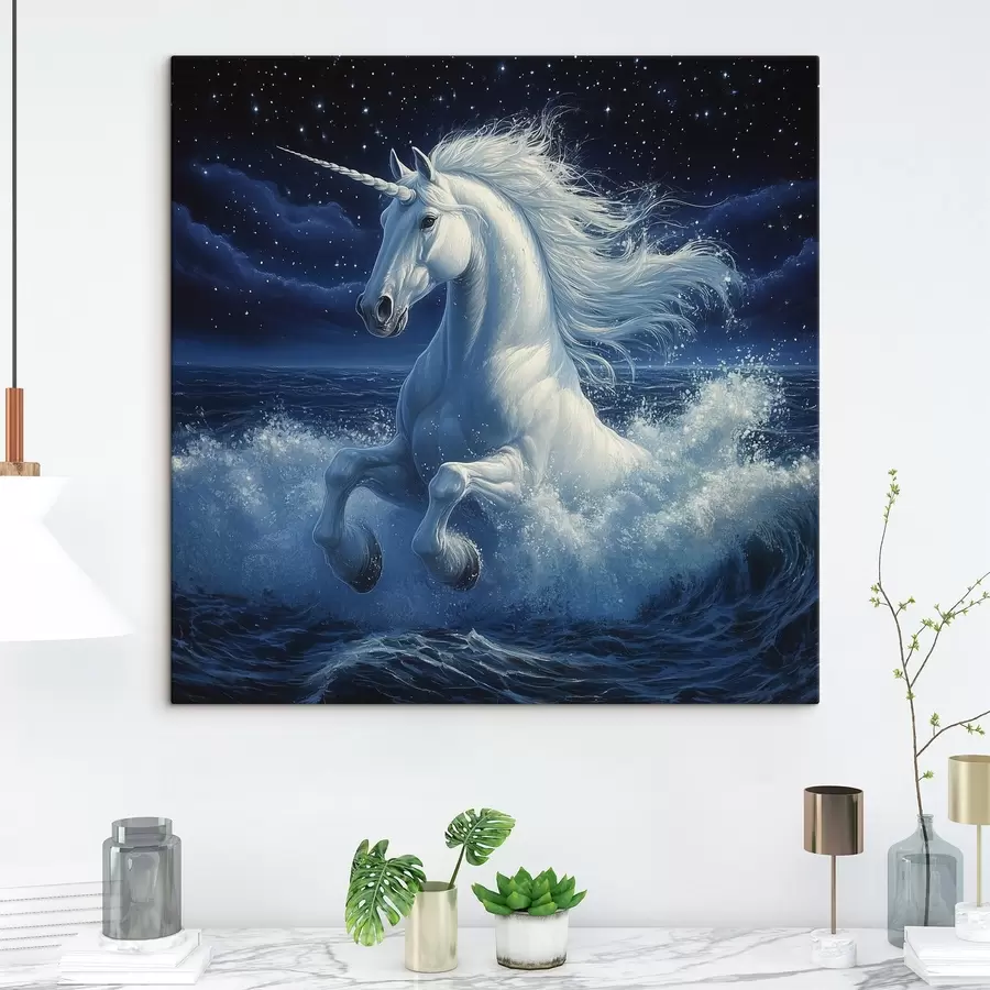 murales de pared Unicornio en el mar s42505
