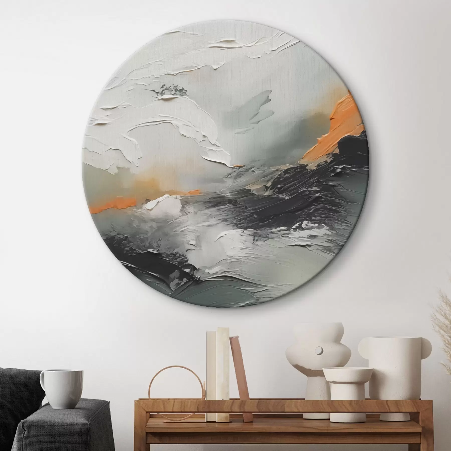 murales de pared Abstracción imitación de pinceladas r42588