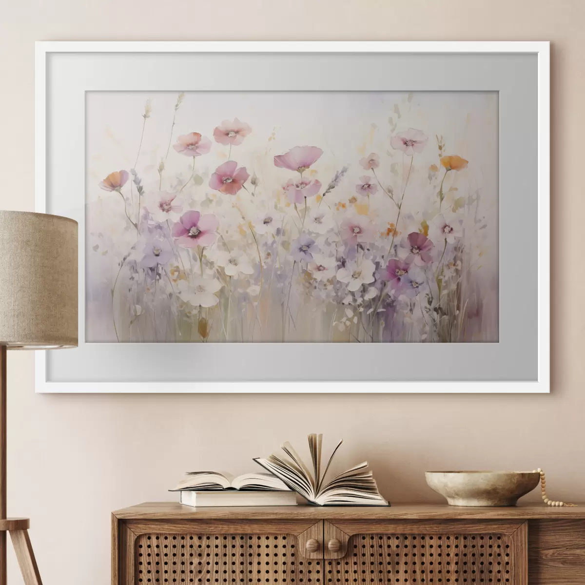 Poster Rosas y abrazo f42557