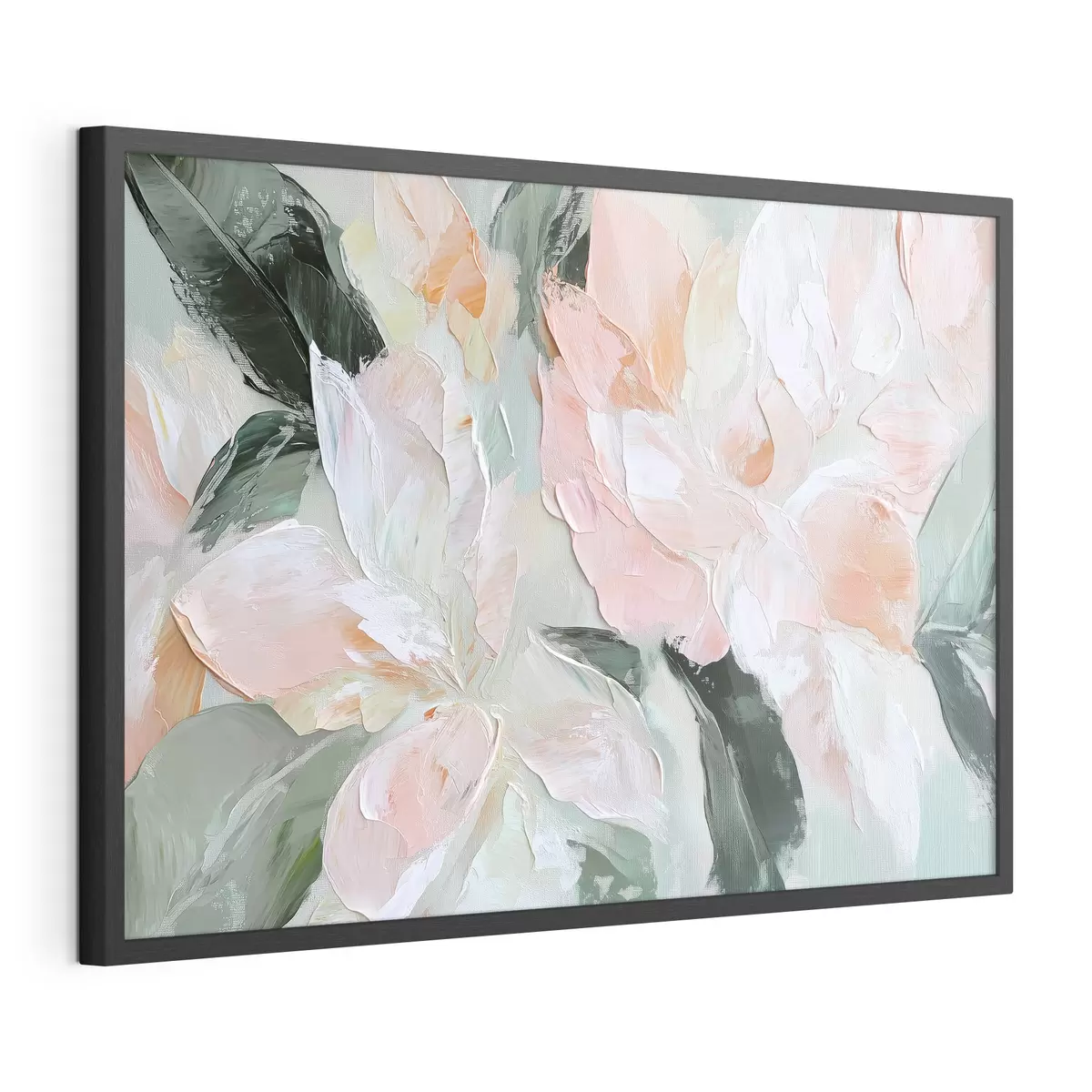 Poster Flores abstractas al óleo f42601