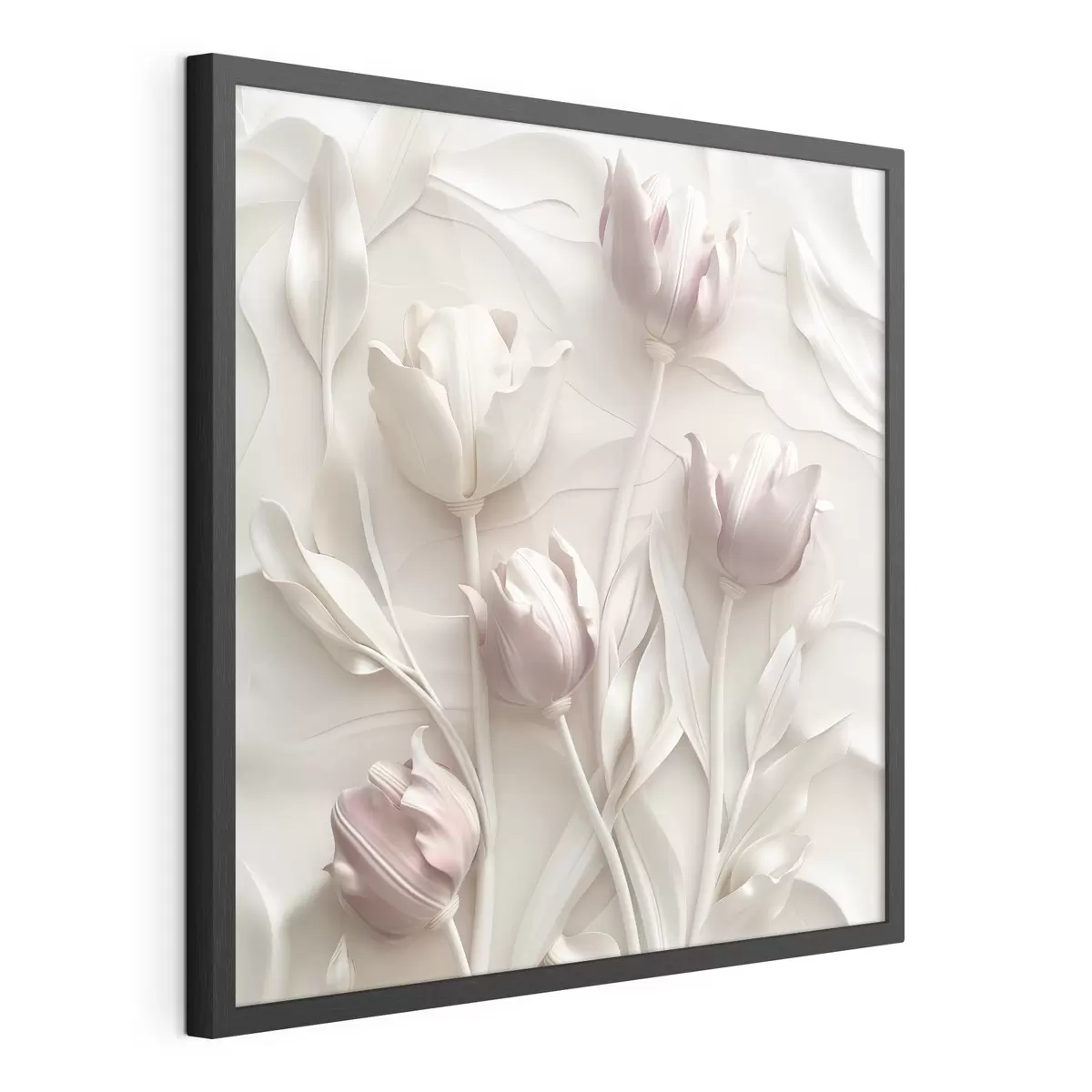 Poster Flores delicadas volumétricas f42613
