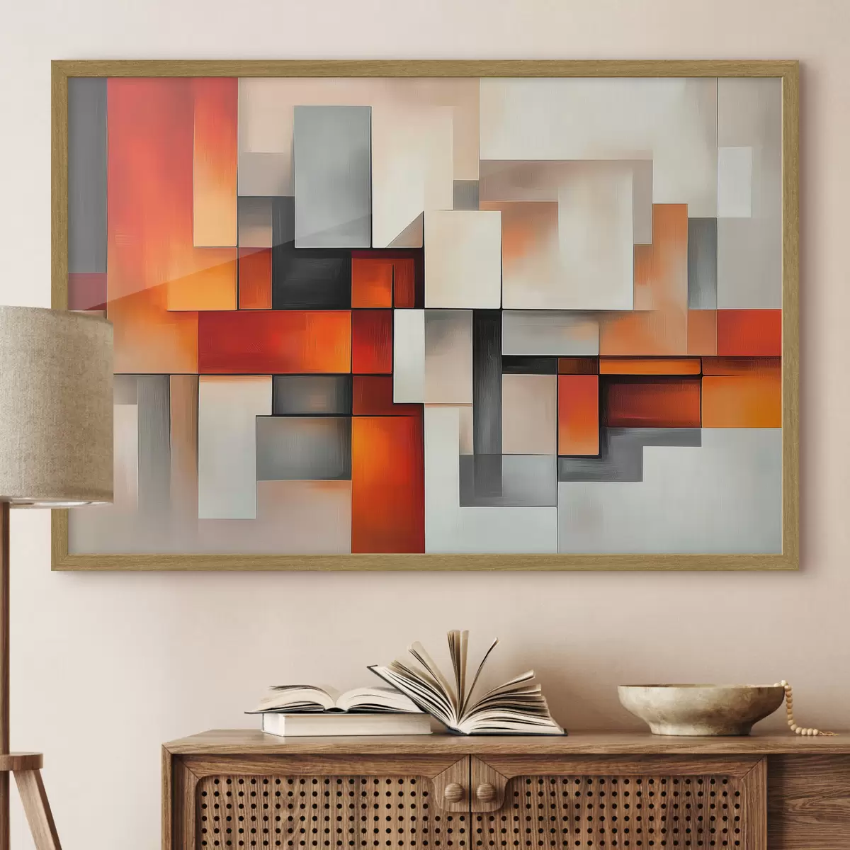 Poster Abstracción geométrica f42554