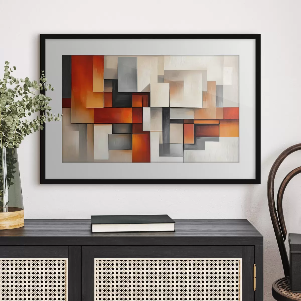 Poster Abstracción geométrica f42554
