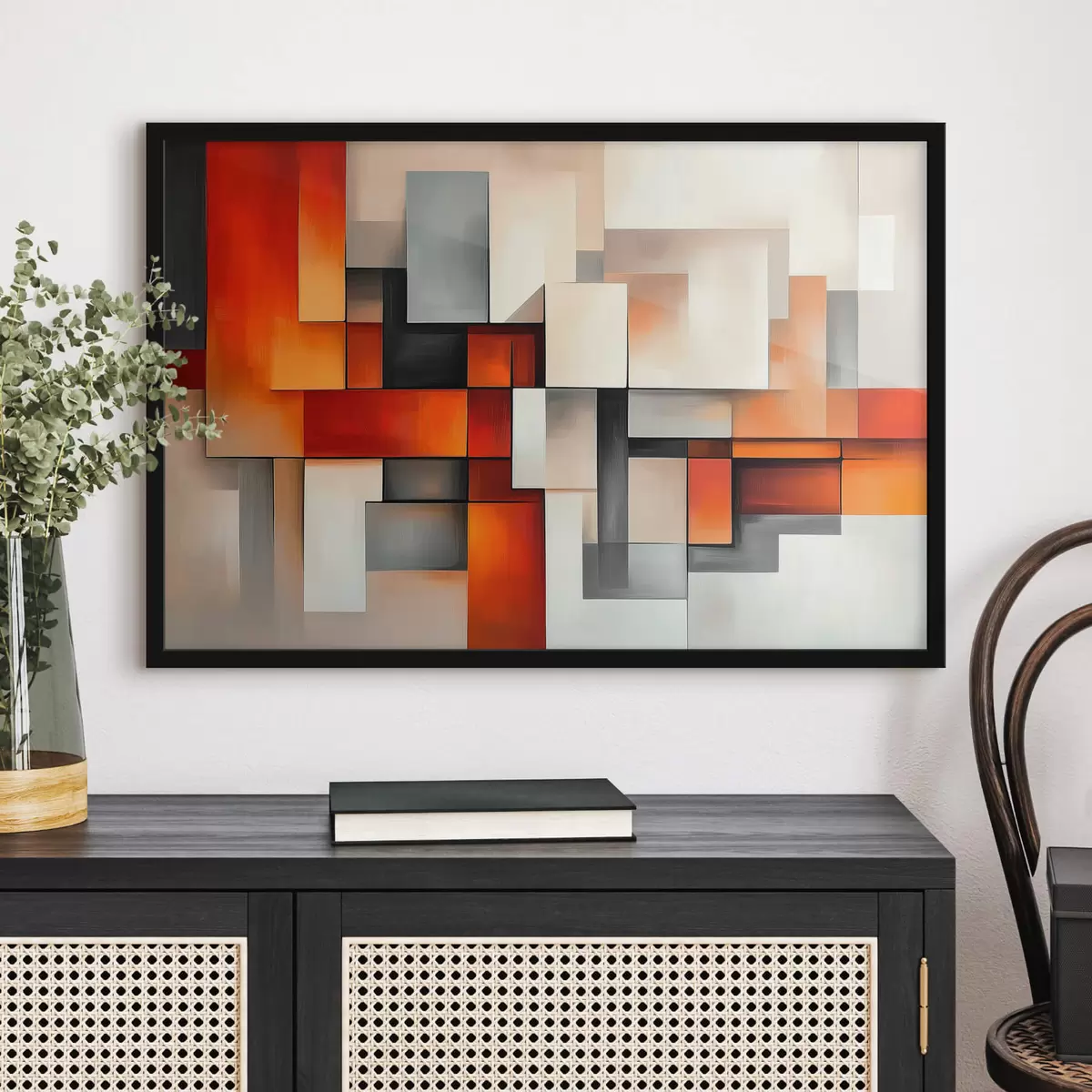 Poster Abstracción geométrica f42554